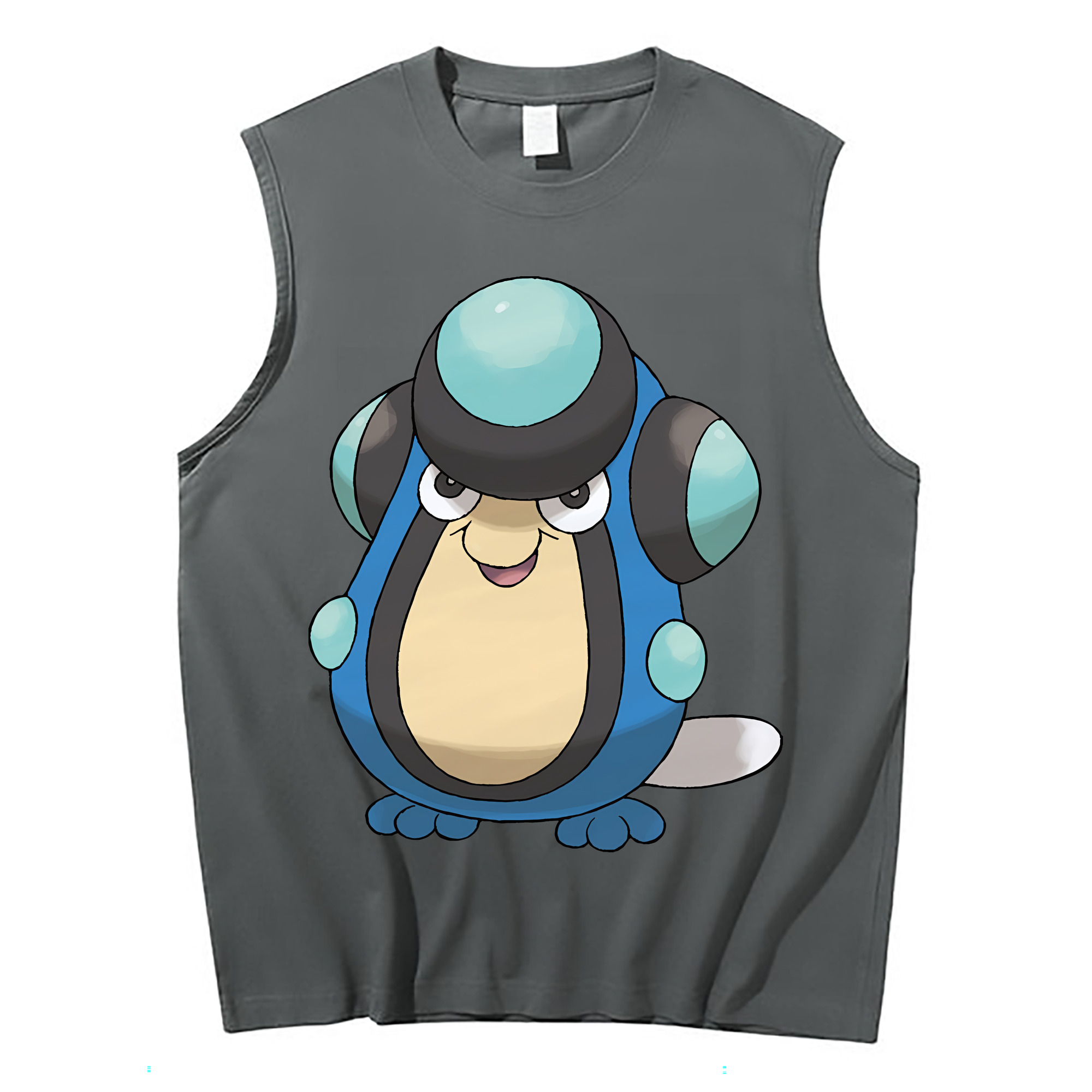 （画像用） ポケットモンスター Pokémon コットン100％タンクトップ（フロントプリント）